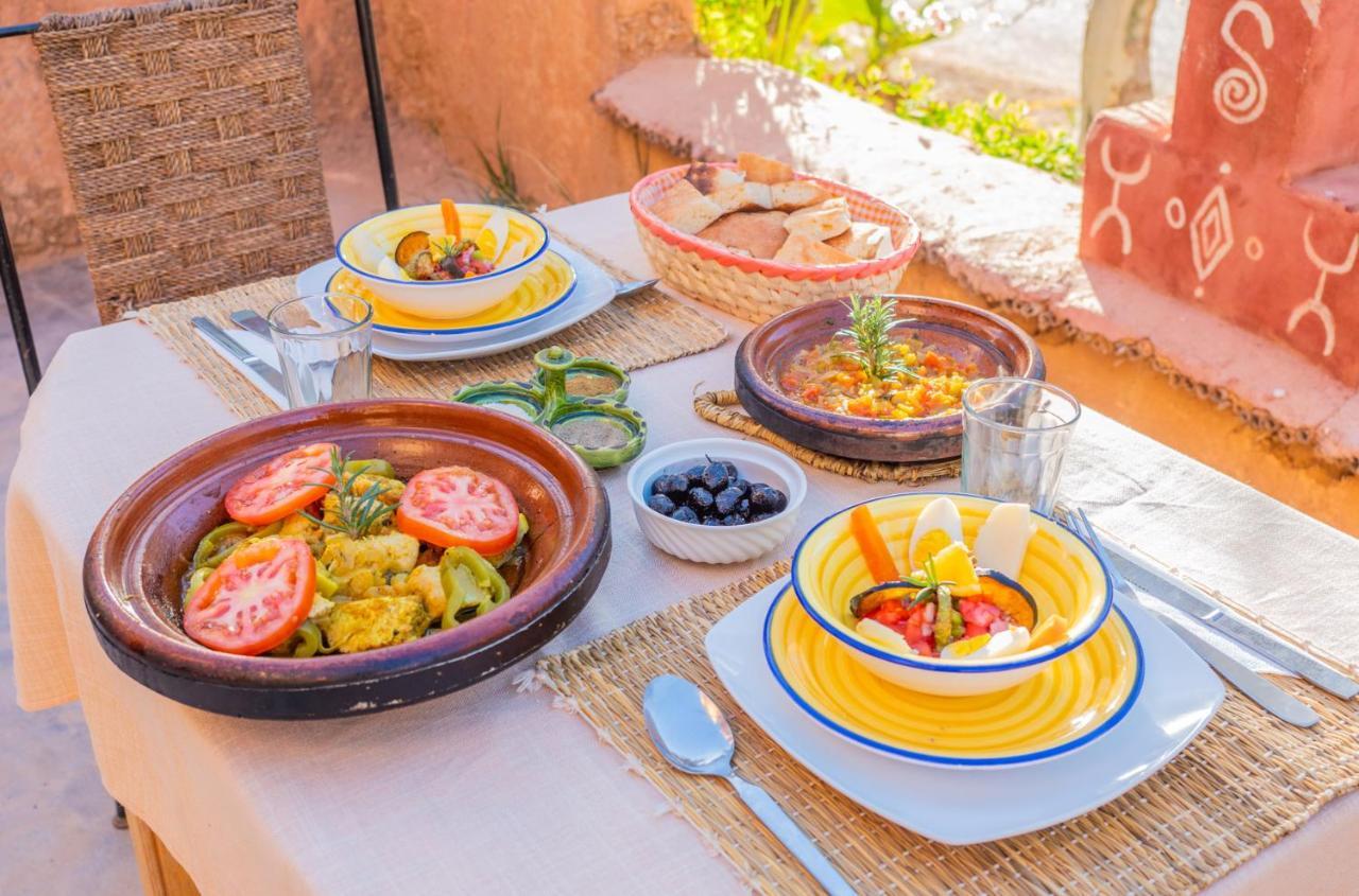 Riad Kasbah Des Roches Akhendachou n'Ait Ouffi エクステリア 写真